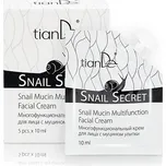 Multifunkční krém na obličej s mucinem hlemýždě TianDe 5x10 ml