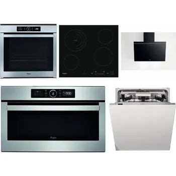 Set domácích spotřebičů WHIRLPOOL ABSOLUTE AKZM 8480 IX + WHIRLPOOL AKT 8900 BA + WHIRLPOOL AKR 62F LT K + WHIRLPOOL ABSOLUTE AMW 730 IX + WHIRLPOOL WIO 3T133 PLE