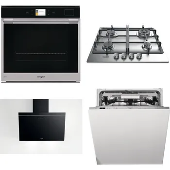 Set domácích spotřebičů WHIRLPOOL W9 OP2 4S2 H + WHIRLPOOL TKRL 661 IX EU + WHIRLPOOL AKR 62F LT K + WHIRLPOOL WIO 3O540 PELG