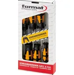 Sada šroubováky úderová hlava, 6 ks. FORMAT