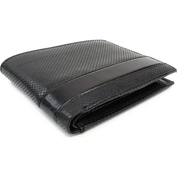 Peněženka Arwel Pánská kožená peněženka 7 - česká výroba; černá