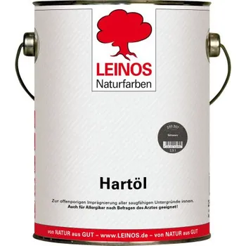 Olej na dřevo LEINOS 240 Tvrdý olej černý 2,5lt LEINOS L-240.307 002500