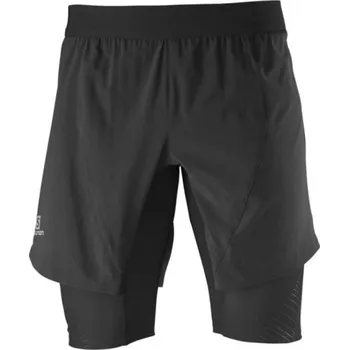 Pánské oblečení kraťasy Salomon Twinskin Short, black - vel. XXL 118606