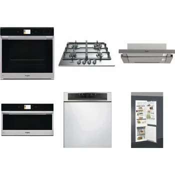 Set domácích spotřebičů WHIRLPOOL W9 OP2 4S2 H + WHIRLPOOL TKRL 661 IX EU + WHIRLPOOL AKR 5390/1 IX + WHIRLPOOL W9 MD260 IXL + WHIRLPOOL WBC 3C34 PF X + WHIRLPOOL ART 66112