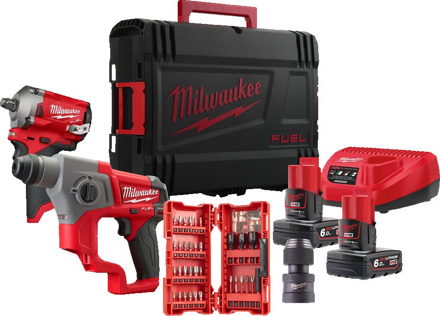 MILWAUKEE Sada aku nářadí M12 FPP2BP-602X