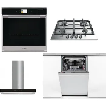 Set domácích spotřebičů WHIRLPOOL W9 OP2 4S2 H + WHIRLPOOL TKRL 661 IX EU + WHIRLPOOL WHBS 62F LT K + WHIRLPOOL WSIO 3O34 PFE X