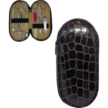 Manikúra Pauline Oval 7ks DarkBCroco E/P PAK K.T.S. 48240