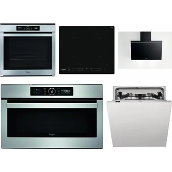 Set domácích spotřebičů WHIRLPOOL ABSOLUTE AKZM 8480 IX + WHIRLPOOL WL S7260 NE + WHIRLPOOL AKR 62F LT K + WHIRLPOOL ABSOLUTE AMW 730 IX + WHIRLPOOL WIC 3C33 PFE