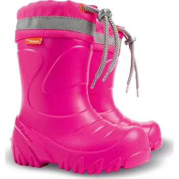 Dívčí holínky Dětské holínky Demar Mammut růžové Velikost: 22 (EU)