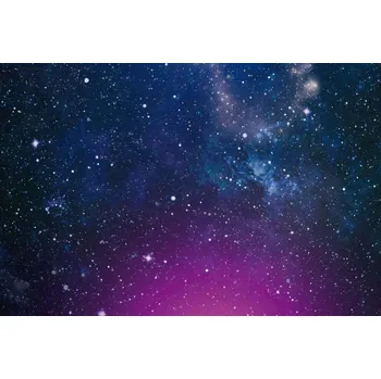 Fototapeta DIMEX | Vliesová fototapeta Hvězdné nebe MS-5-2287 | 375 x 250 cm| modrá, bílá, fialová, černá, růžová + Vliesová fototapeta na stěnu DIMEX Hvězdné nebe MS52287 v rozměru 375 x 250 cm + lepidlo zdarma
