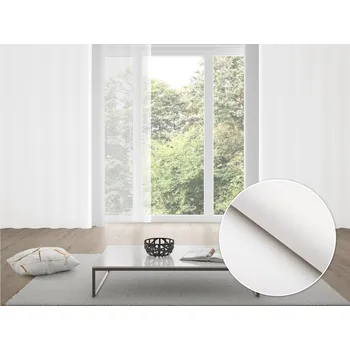 ubrus 100% zatemňovací závěs Blackout BKW-201 Slonová kost žíhaná 130x140 cm