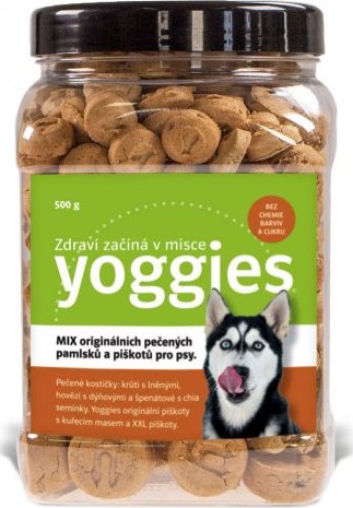 Yoggies MIX pečených pamlsků 650g
