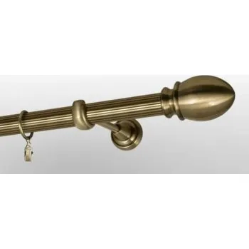 Garnýž Antik Ø 25 mm - koncovka Beluno tyč ryhovaná