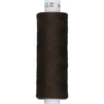 Nit Ariadna Polyesterová střižová nit Talia 120 500 m - 0860 - hnědá