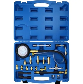 Autodiagnostika MAGNUS Tester tlaku vstřikování benzínových motorů 0-150 PSI (0-10 Bar) s adaptéry