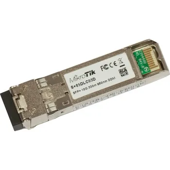 Síťový prvek MikroTik SFP+ modul S+85DLC03D, MM, 300m, 10Gbit
