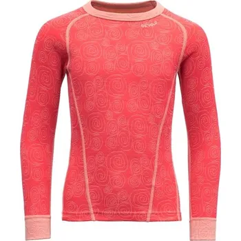 Chlapecké tričko Devold Duo Active Kid shirt Poppy Barva: -, Velikost: 6