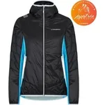 La Sportiva Aequilibrium Insulation Hoody Women Black/Malibu Blue černá S