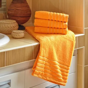 Ručník Ručník EMA, oranžový, 500g/m2, 50x100cm