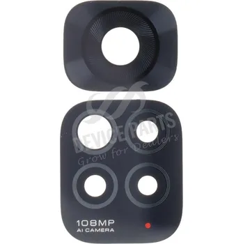 Náhradní díl pro mobilní telefon Náhradní objektiv zadního fotoaparátu bez lepidla pro Xiaomi Redmi Note 11S Black Originál 2v1