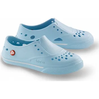 Dámská zdravotní obuv Schu´zz Sneaker´zz dámská obuv 0088 modrá potisk bílý pruh, Velikost 40