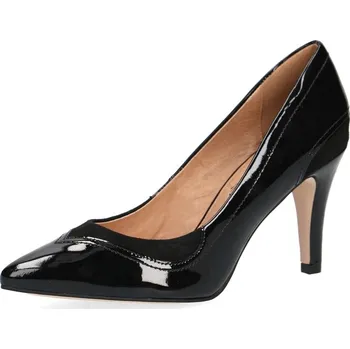 Dámské lodičky Lodičky 9-9-22404-29-019 Caprice černé Barva: black comb, Velikost: 36