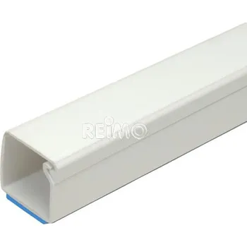 kabelová chránička REIMO Kabelový kanál 7x12 mm L2000 mm. S fóliovým krytem závěsu, samolepicí