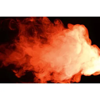 Fototapeta DIMEX | Vliesová fototapeta Červený kouř MS-5-2553 | 375 x 250 cm | červená, černá + Vliesová fototapeta na stěnu DIMEX Červený kouř MS52553 v rozměru 375 x 250 cm + lepidlo zdarma