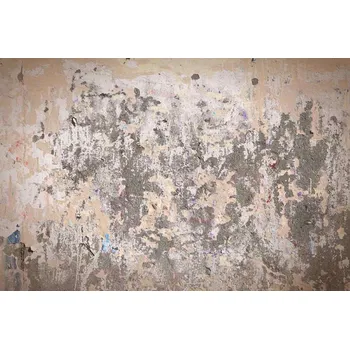 Fototapeta DIMEX | Vliesová fototapeta Opadaná betonová zeď MS-5-2419 | 375 x 250 cm | bílá, béžová, šedá + Vliesová fototapeta na stěnu DIMEX Opadaná betonová zeď MS52419 v rozměru 375 x 250 cm + lepidlo zdarma