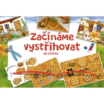 omalovánky Betexa Začínáme vystřihovat – Na statku