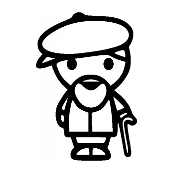 samolepka Dědeček 001 pravá (01 - černá) SAMOLEPKA NA AUTO, NÁLEPKA, FÓLIE, POLEP, TUNING, VLASTNÍ TEXT, TISK, AUTOSAMOLEPKY.cz, POLEPY, OBRÁZEK, LOGO, 3D STICKERS