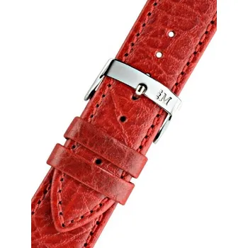 Řemínek na hodinky Kožený řemínek Morellato Skating 4761713.082 M, červený