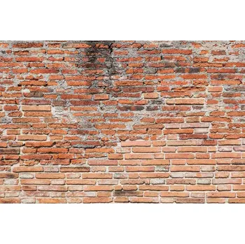 Fototapeta DIMEX | Vliesová fototapeta Červené zdivo MS-5-2692 | 375 x 250 cm | červená + Vliesová fototapeta na stěnu DIMEX Červené zdivo MS52692 v rozměru 375 x 250 cm + lepidlo zdarma