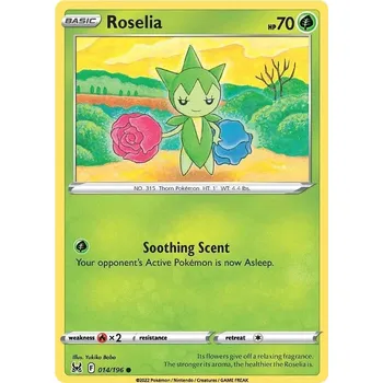 Sběratelská karetní hra Roselia 014/196 - Lost Origin Typ karty: Non-Holo