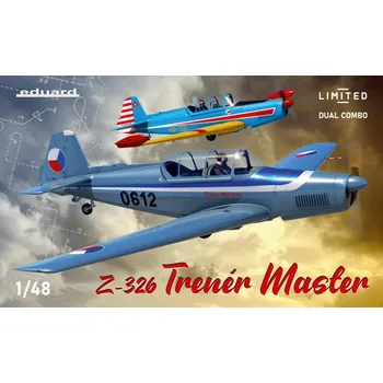 Plastikový model 1:48 Zlín Z-326 Trenér Master (Dual Combo, Limited Edition)