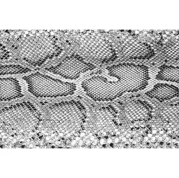 Fototapeta DIMEX | Vliesová fototapeta Textura krokodýlí kůže MS-5-2585 | 375 x 250 cm | bílá, černá + Vliesová fototapeta na stěnu DIMEX Textura krokodýlí kůže MS52585 v rozměru 375 x 250 cm + lepidlo zdarma