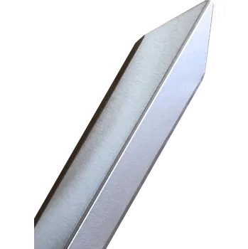 Stavební profil M&D Ochranný roh zdiva z nerezového plechu