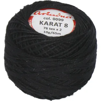 Příze Ariadna Háčkovací příze Karat 8 10 g - 0099