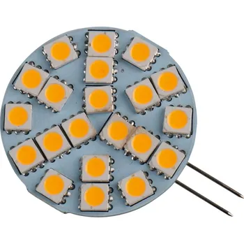 Příslušenství ke karavanu Carbest LED žárovka G4, 3W, 270 lumenů, 21 teplých bílých SMD žárovek