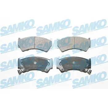 Brzdová destička Sada brzdových destiček, kotoučová brzda SAMKO 5SP778