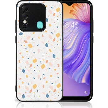 Příslušenství pro tablet VSECHNONAMOBIL 50376 MY ART Ochranný obal Tecno Spark 8 -ORANGE TERRAZZO (165)