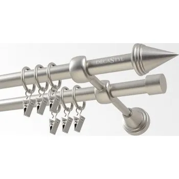 Garnýž Kovová garnýž Satin nickel Ø 16 mm - Stizok inner