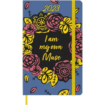 Diář Moleskine Frida Kahlo L týdenní 2023 modrý
