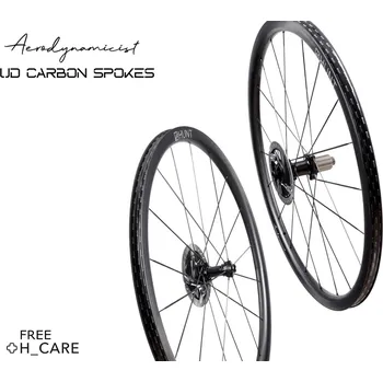 Zapletené kolo Hunt Wheels Zapletená kola HUNT 32 Aerodynamicist UD Carbon Spoke Disc Typ ořechu: SRAM XD/XDR Driver (10 - 12s)