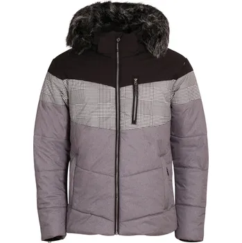 Pánská zimní bunda Alpine Pro Saptah Velikost: XXL / Barva: šedá/černá