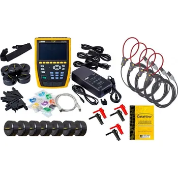 Revizní přístroj Chauvin Arnoux C.A 8345-1000 + MA194/350 + DataView + Reeling Box + Mag.svorky