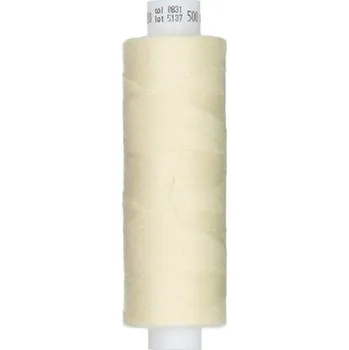 Nit Ariadna Polyesterová střižová nit Talia 120 500 m - 0831 - vanilka