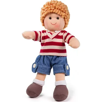 Panenka Bigjigs Toys Látková panenka Harry 28 cm