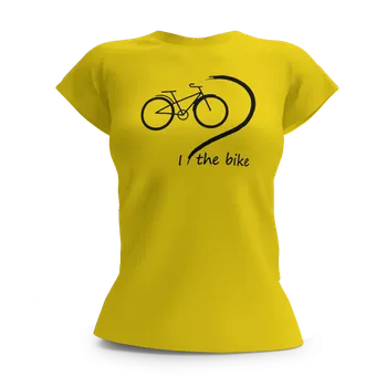 Dámské tričko Dámské tričko Kolo žluté - velikost XL (Velikost XL)