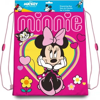 Školní sáček Minnie Mouse taška na tělocvik Heart